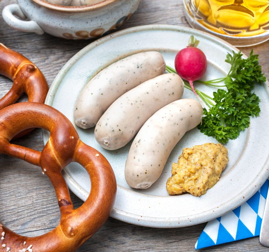 White sausages